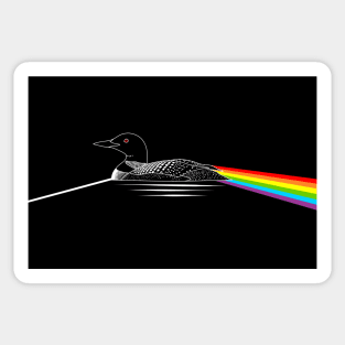 Dark Side of the Loon Sticker